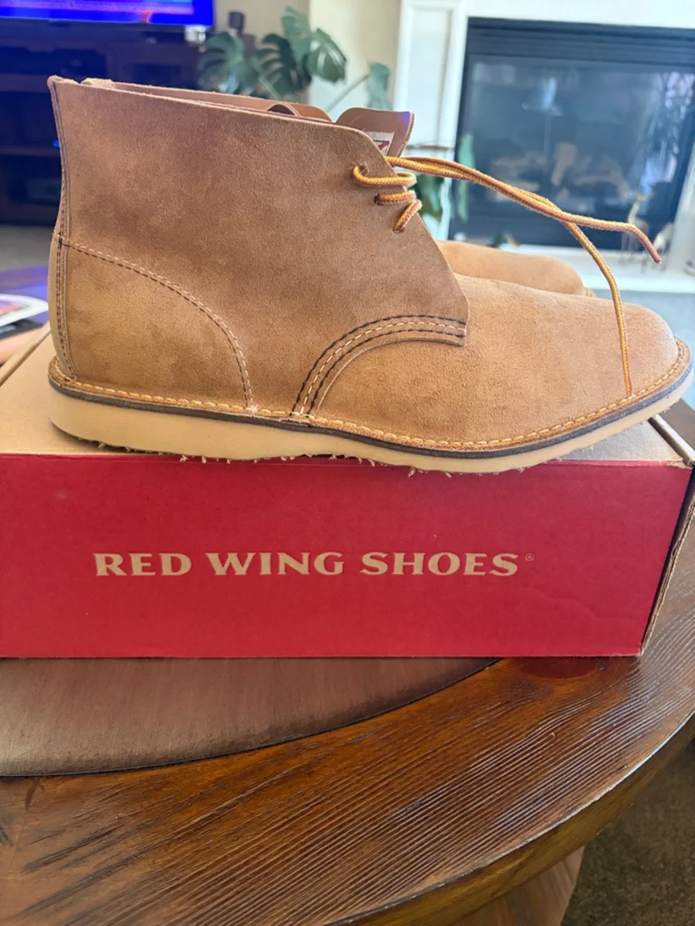 Red Wing 3321 Weekender Chukka Hawthorne Muleskinner 10D new in box - Picture 9 of 11